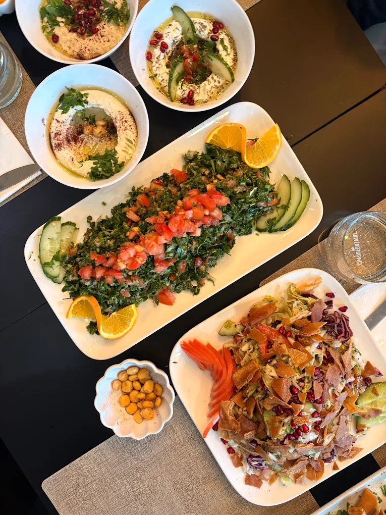 Salades et entrées libanaises